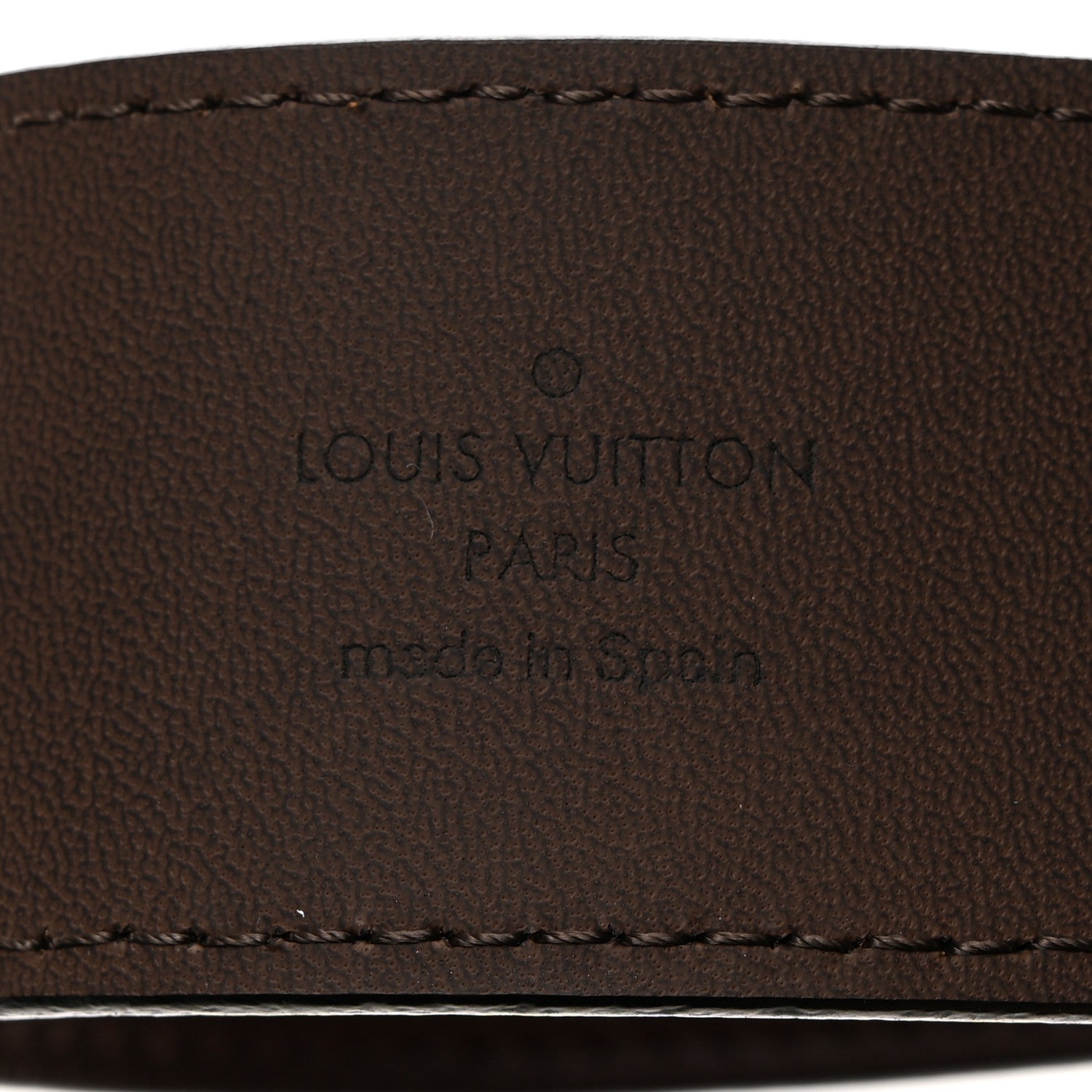 Louis Vuitton LV Calfskin Belt 90/36 Brown 6 of 6