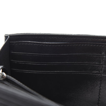 Chanel Lambskin Quilted Boy Flap Wallet Black 12 of 14