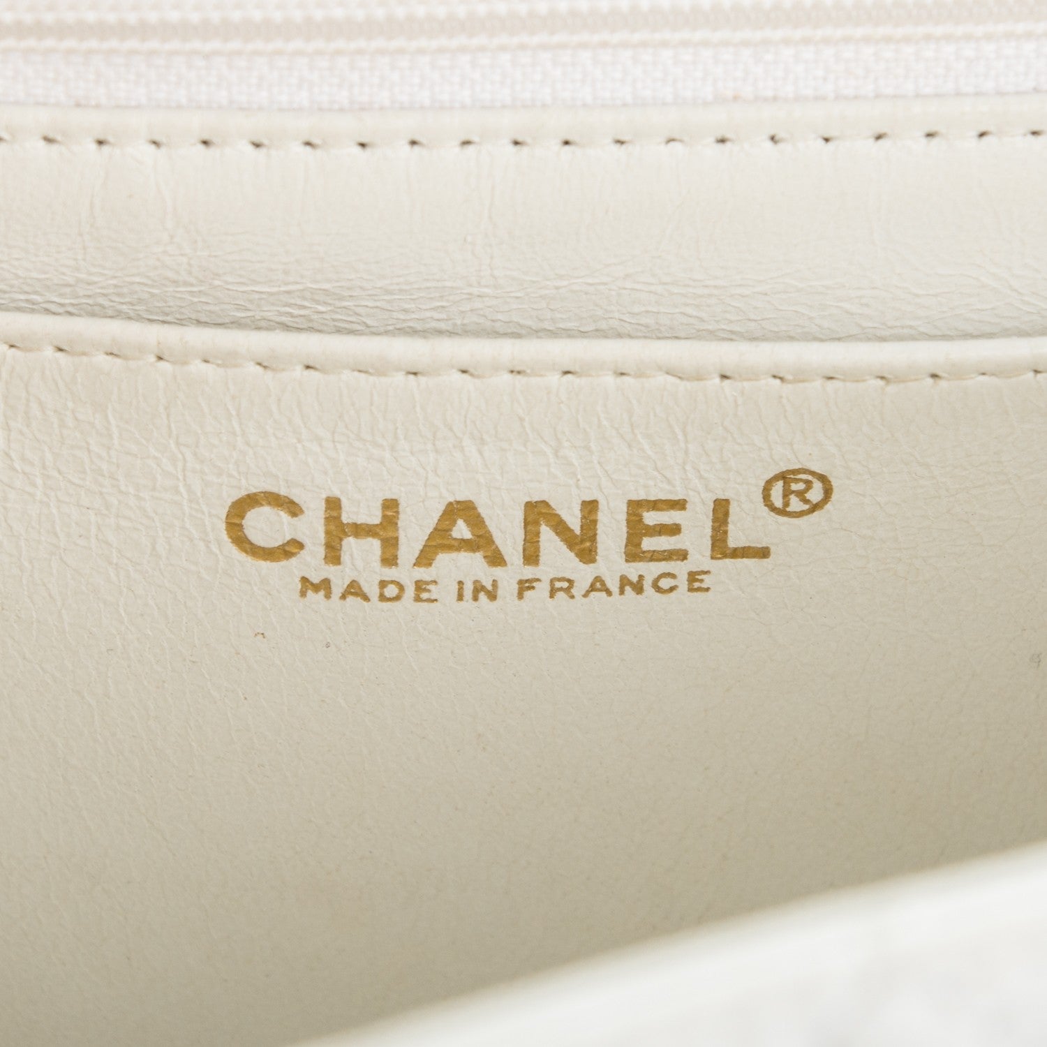 Chanel Lambskin Quilted Bekko Resin Flap White 6 of 9
