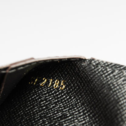 Louis Vuitton Monogram Triangle Wallet Black 7 of 7