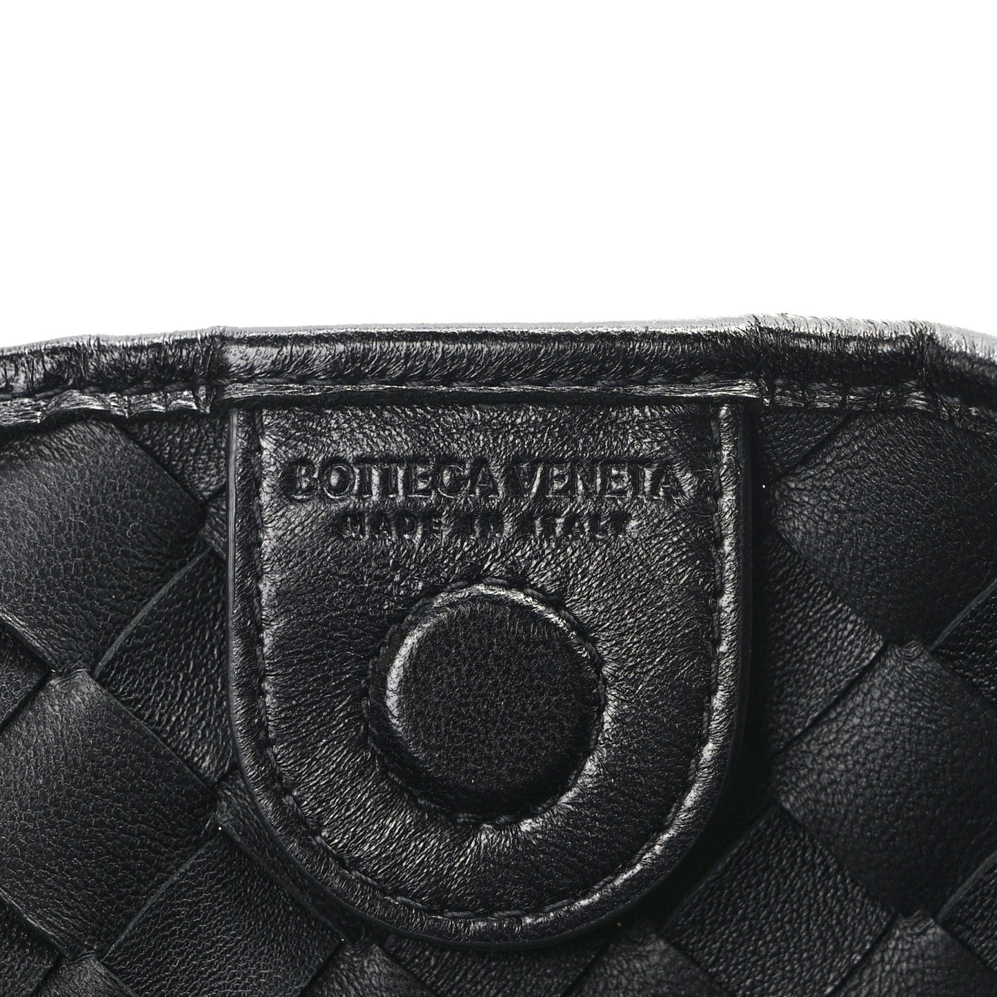 Nappa Intrecciato Sardine Bag Black