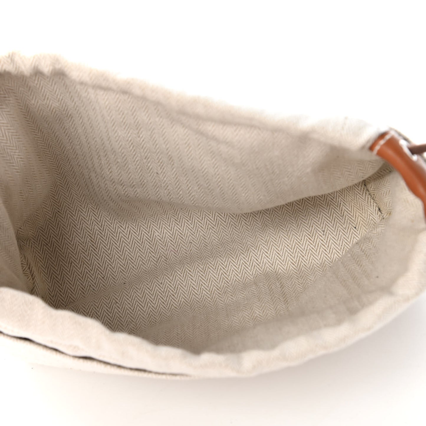Canvas Barenia Fourbi 20 PM Pouch Naturel Fauve