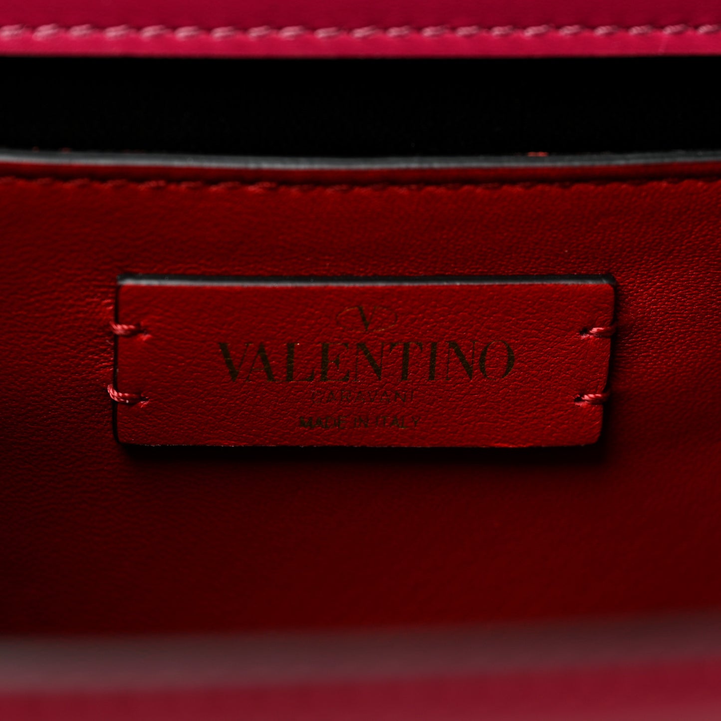 Smooth Calfskin Small VSling Shoulder Bag Fuchsia