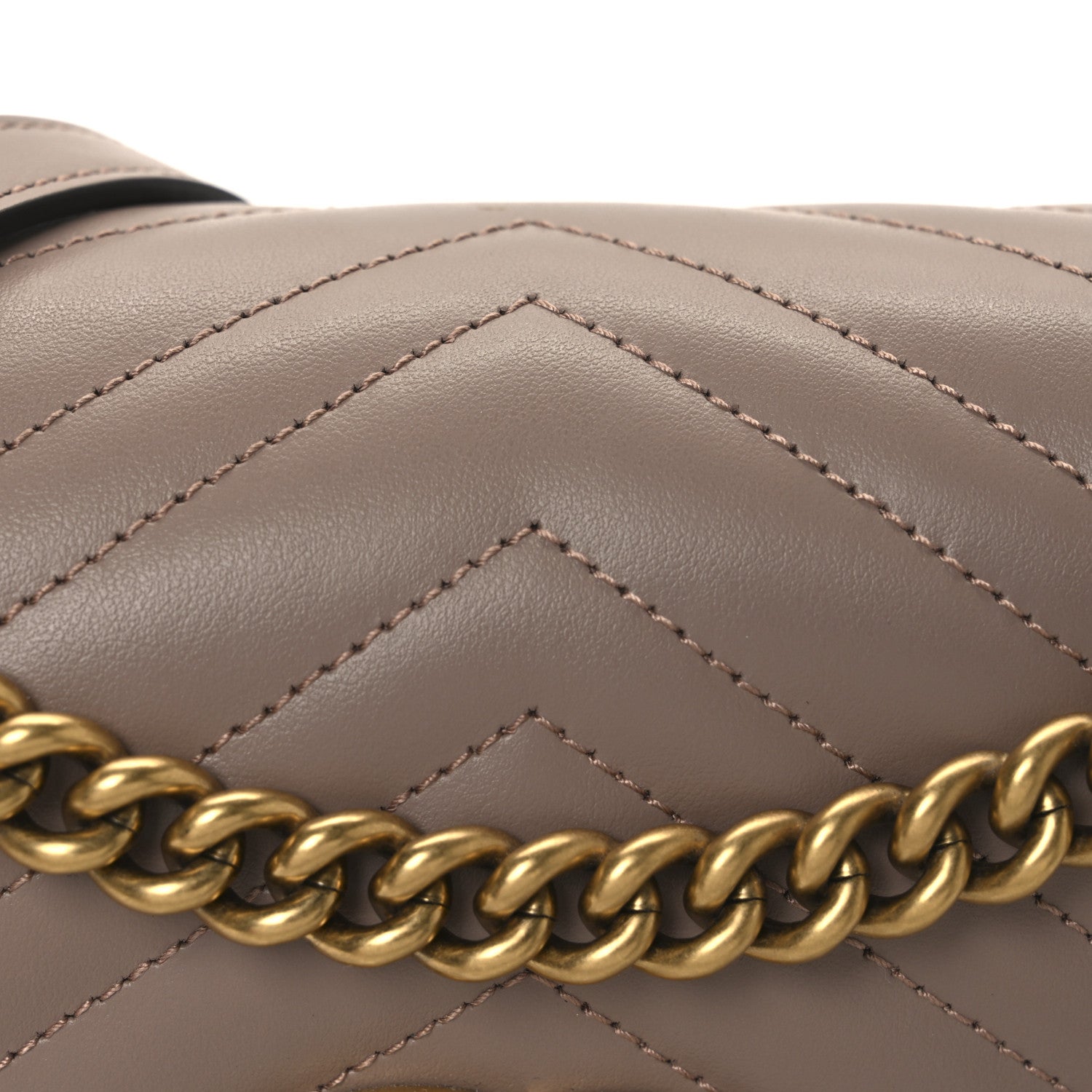 Gucci Calfskin Matelasse Small GG Marmont Shoulder Bag Porcelain Rose 8 of 10