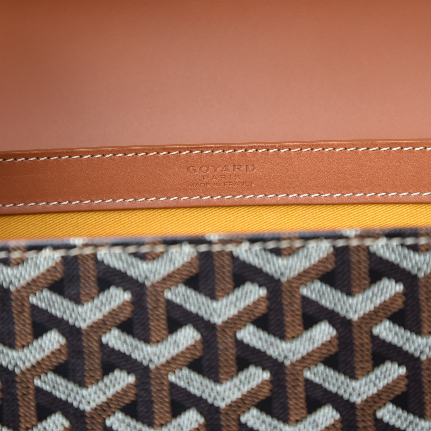 Goyard Goyardine Saigon GM Black Gold 6 of 9