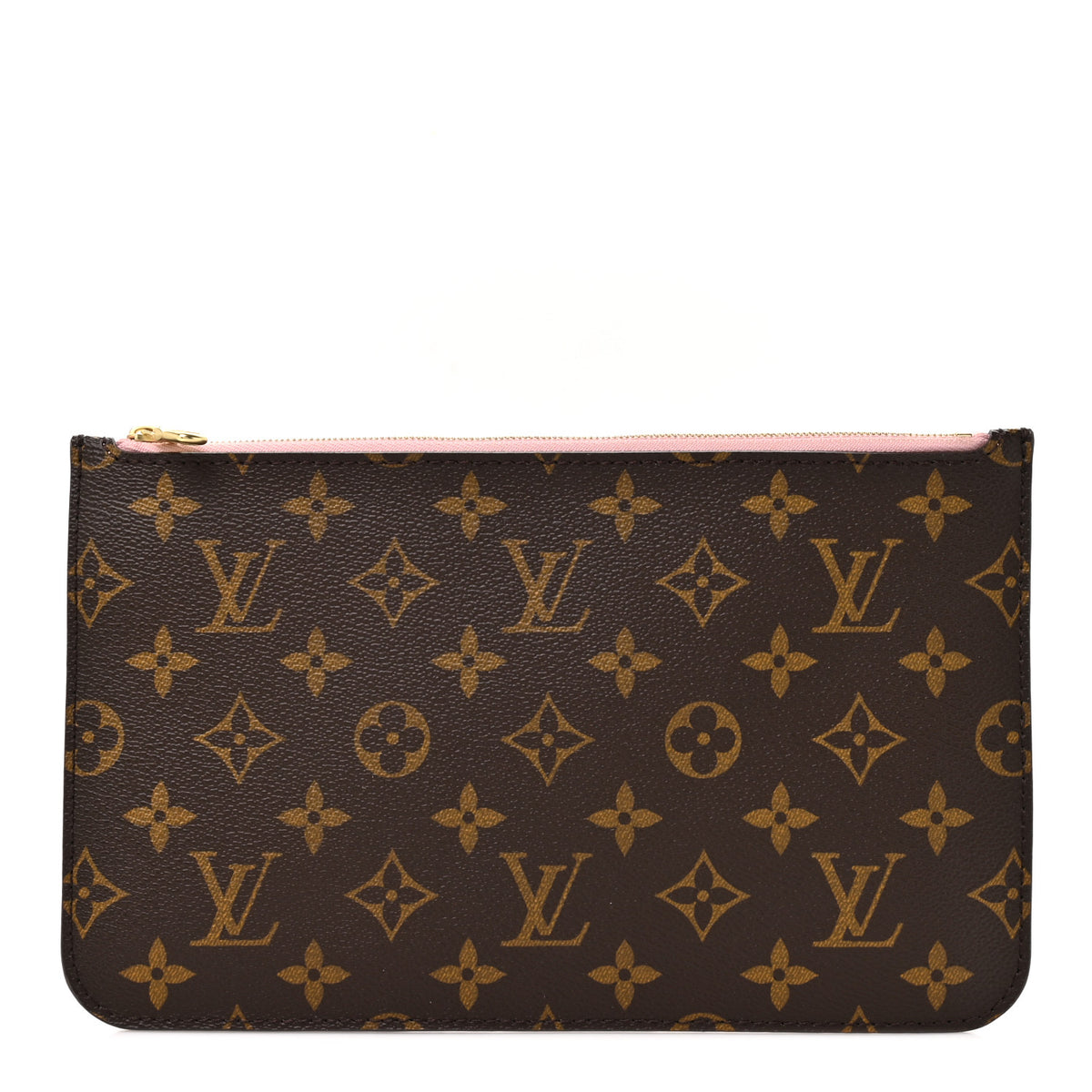 Louis Vuitton Monogram Neverfull MM GM Pochette Rose Ballerine 1 of 8
