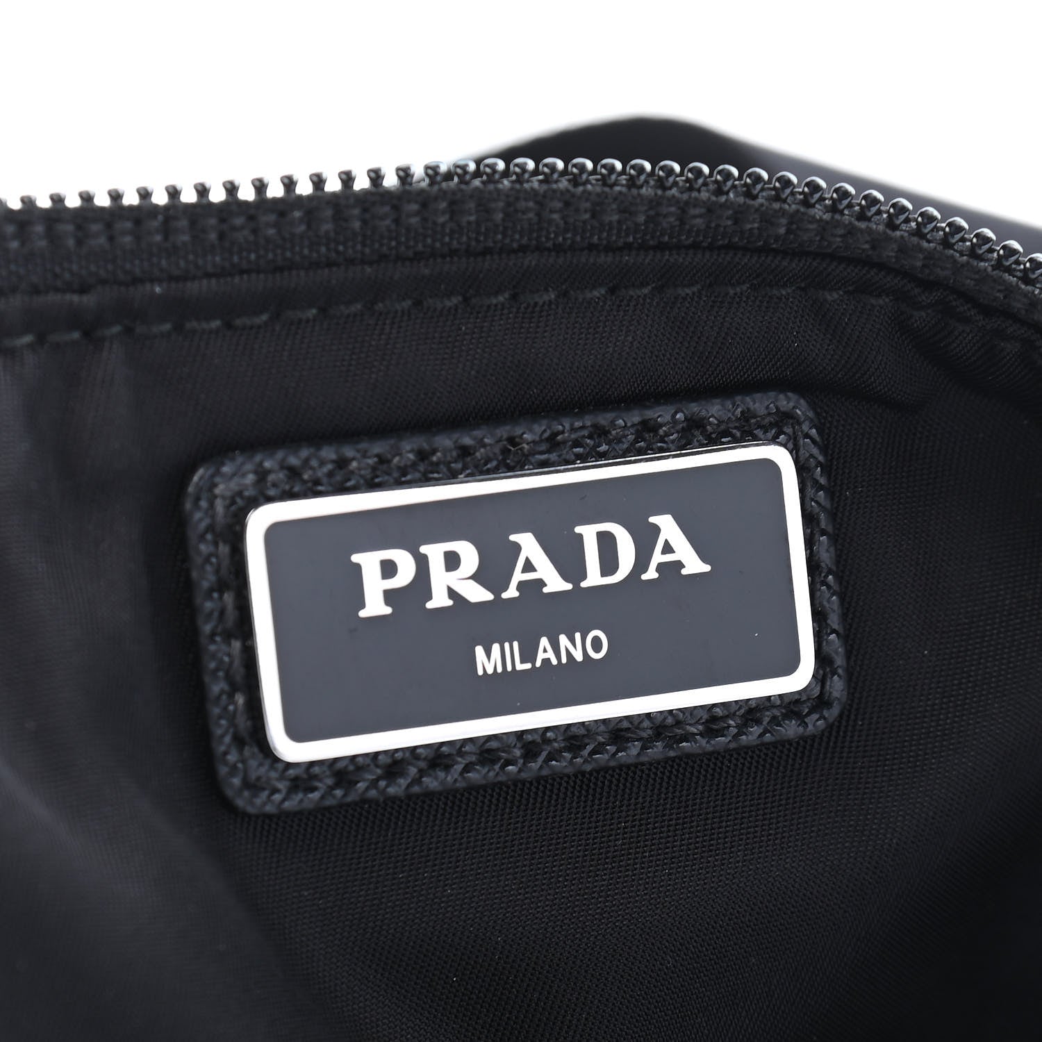 Prada Tessuto Nylon Montagna Belt Bag Black 6 of 9