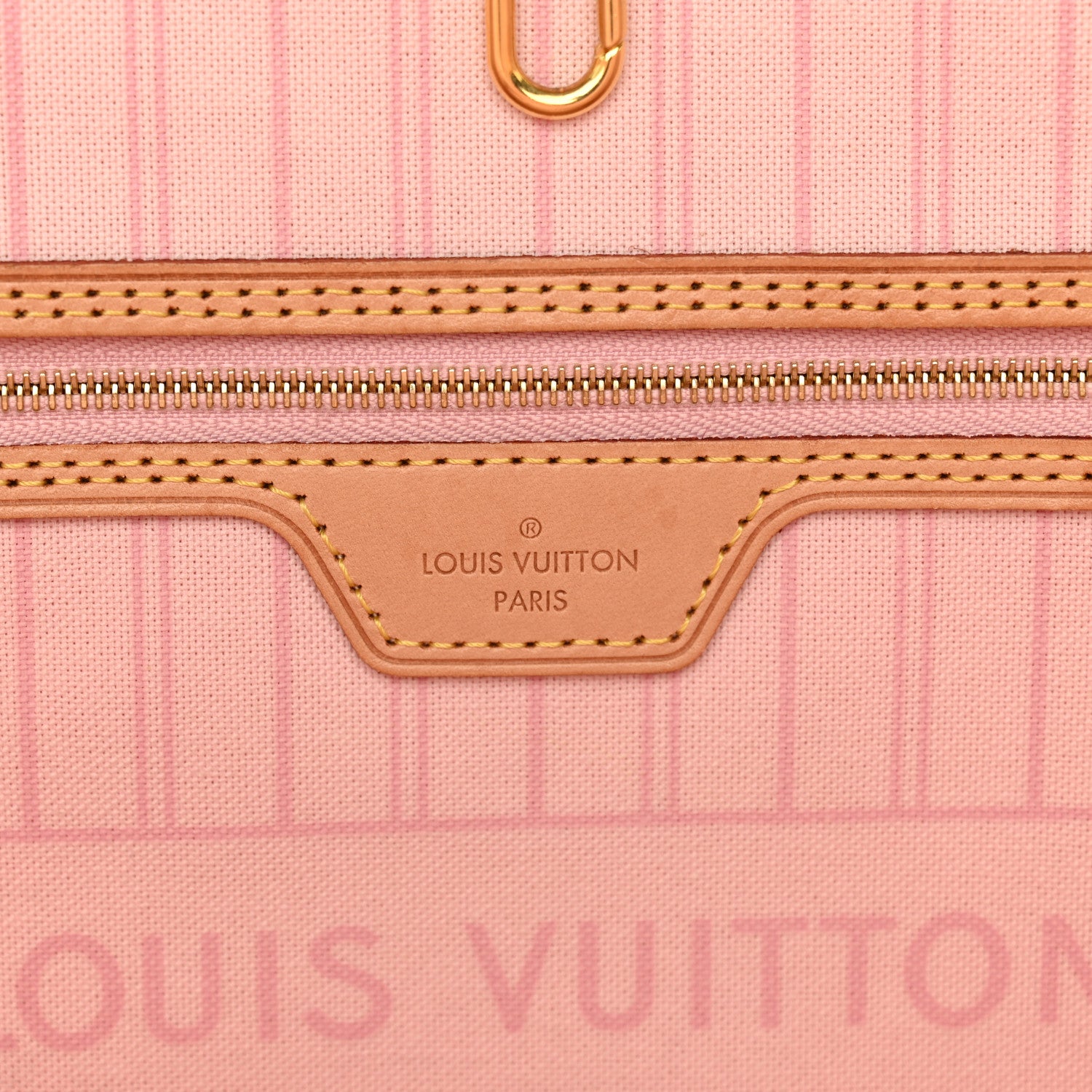 Louis Vuitton Damier Azur Neo Neverfull GM Rose Ballerine 7 of 11