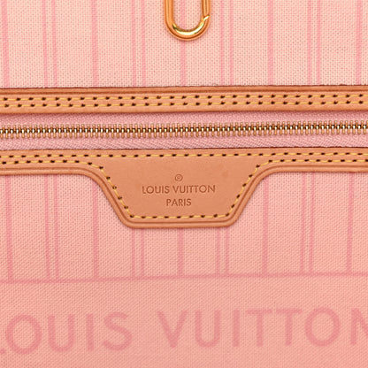 Louis Vuitton Damier Azur Neo Neverfull GM Rose Ballerine 7 of 11