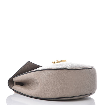 Chloe Grained Lambskin Mini Drew Shoulder Bag Motty Grey 4 of 10