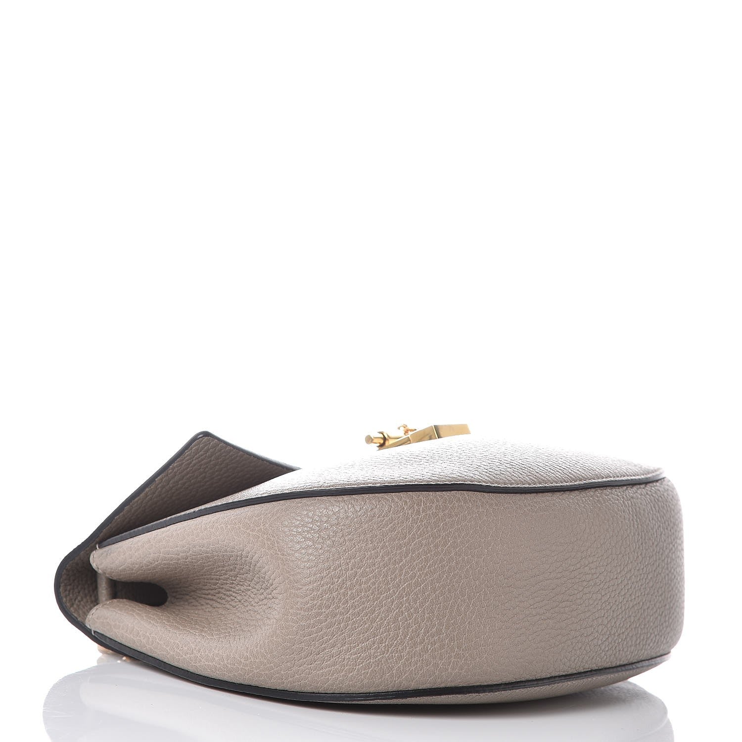 Chloe Grained Lambskin Mini Drew Shoulder Bag Motty Grey 4 of 10