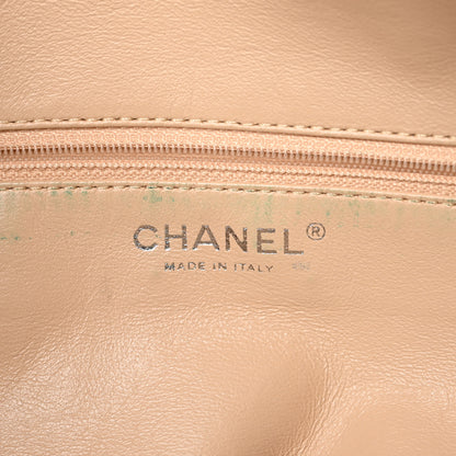 Chanel Deerskin Luxe Ligne Bowler Purple 6 of 13