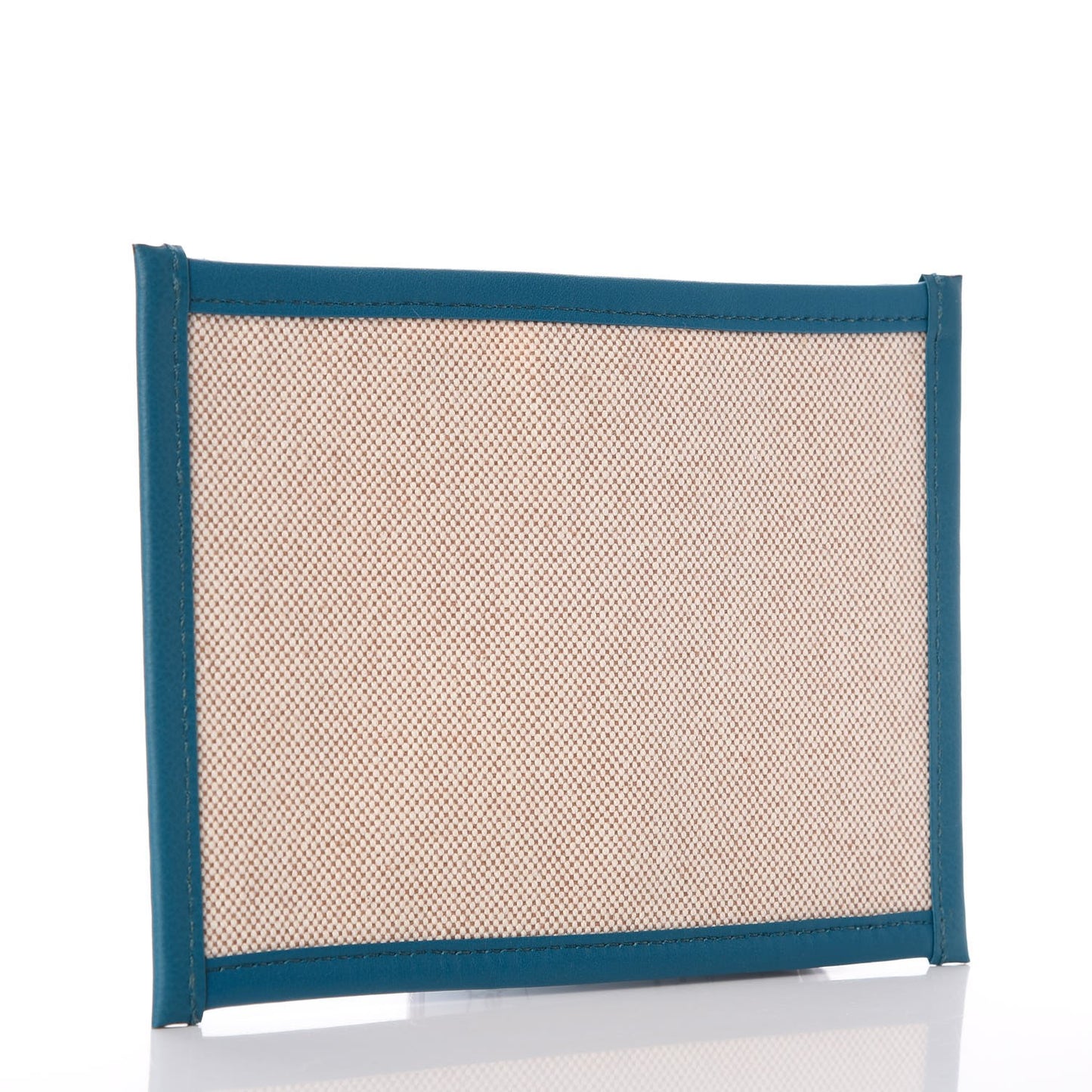 Swift Toile Petit H Passport Holder Bleu Thalassa