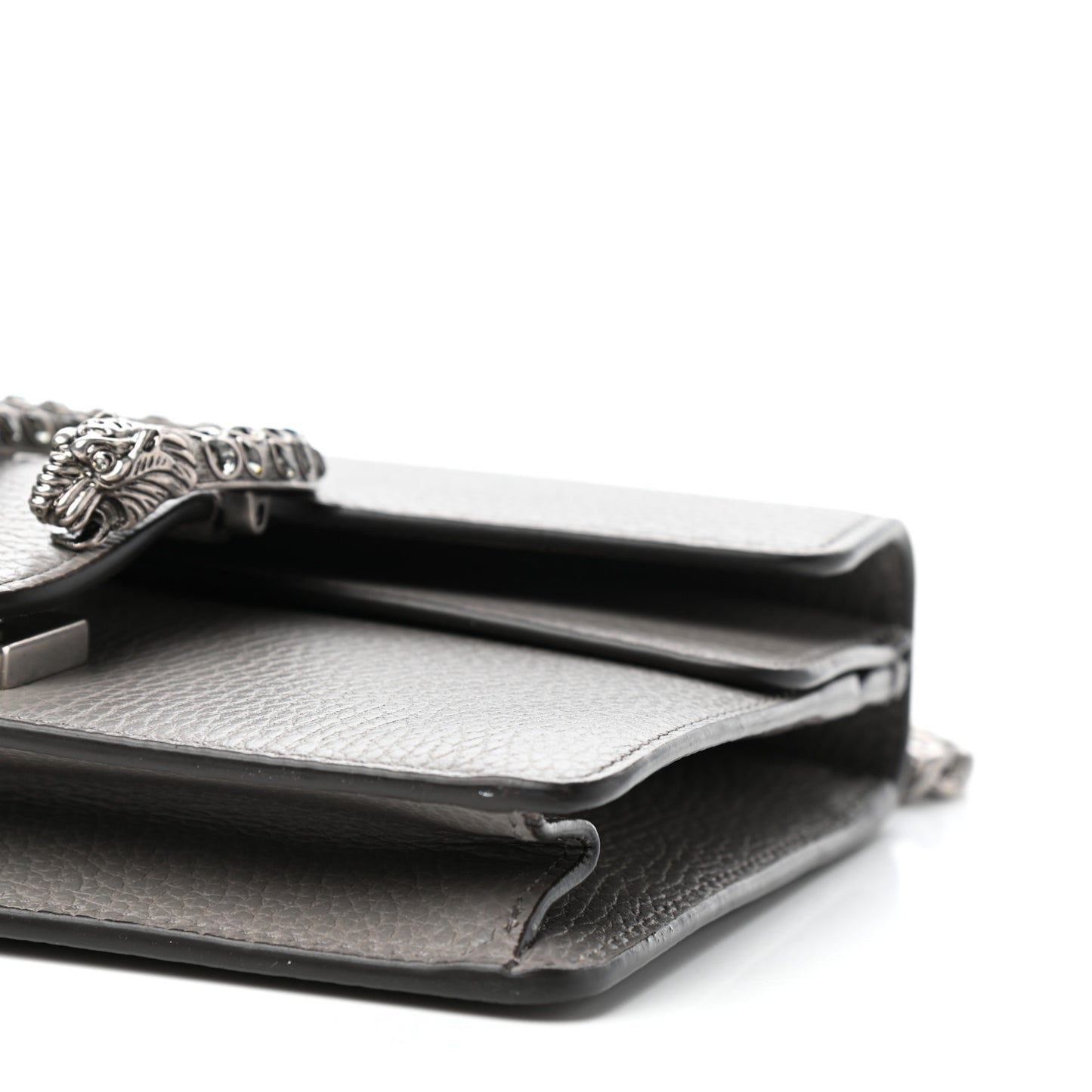 Calfskin Mini Dionysus Shoulder Bag Dusty Grey