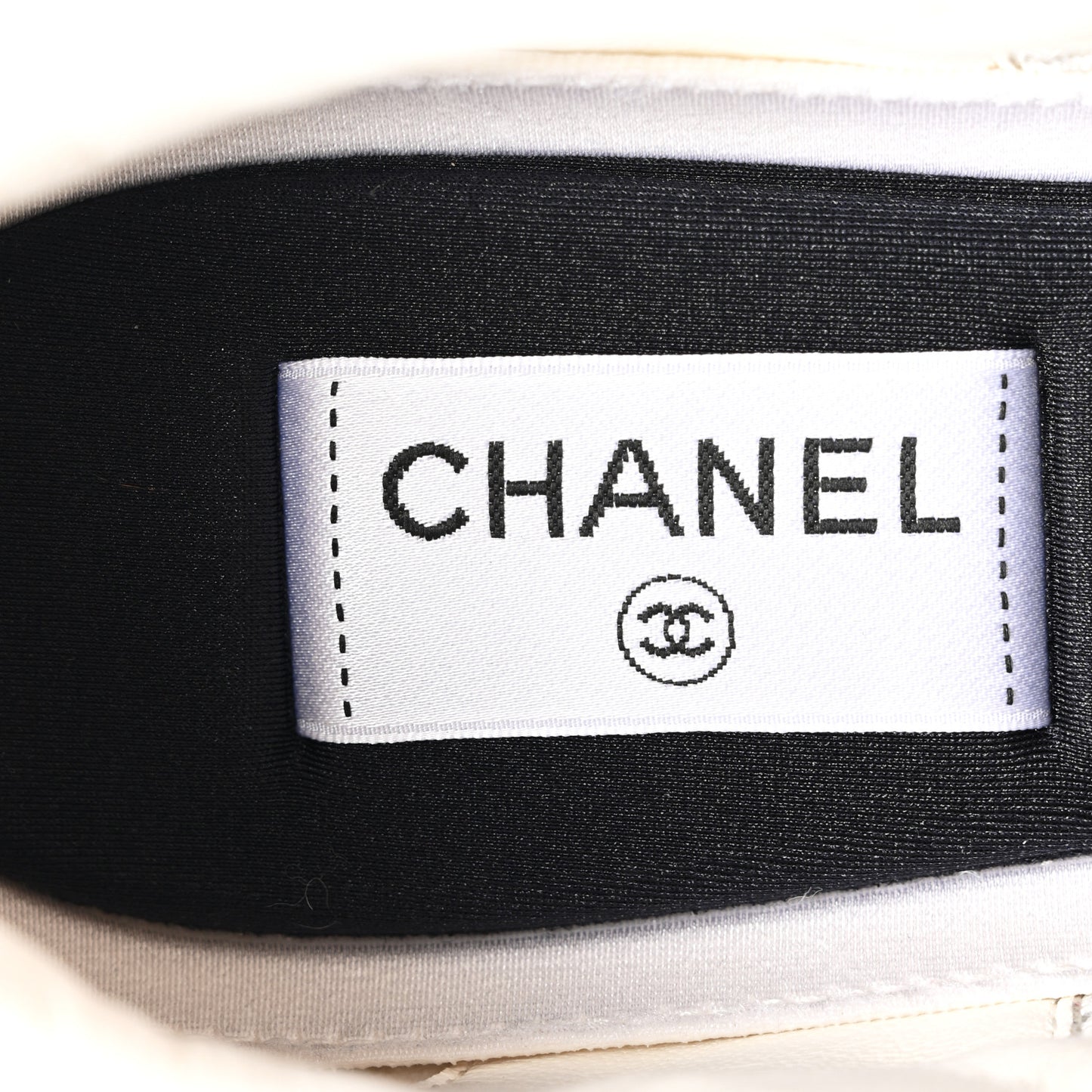 Calfskin CC Sneakers 40 Burgundy White