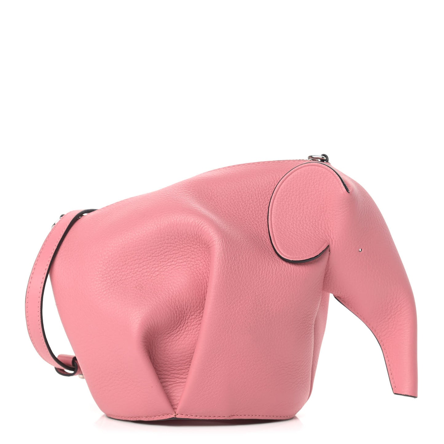 Calfskin Mini Elephant Crossbody Bag Candy