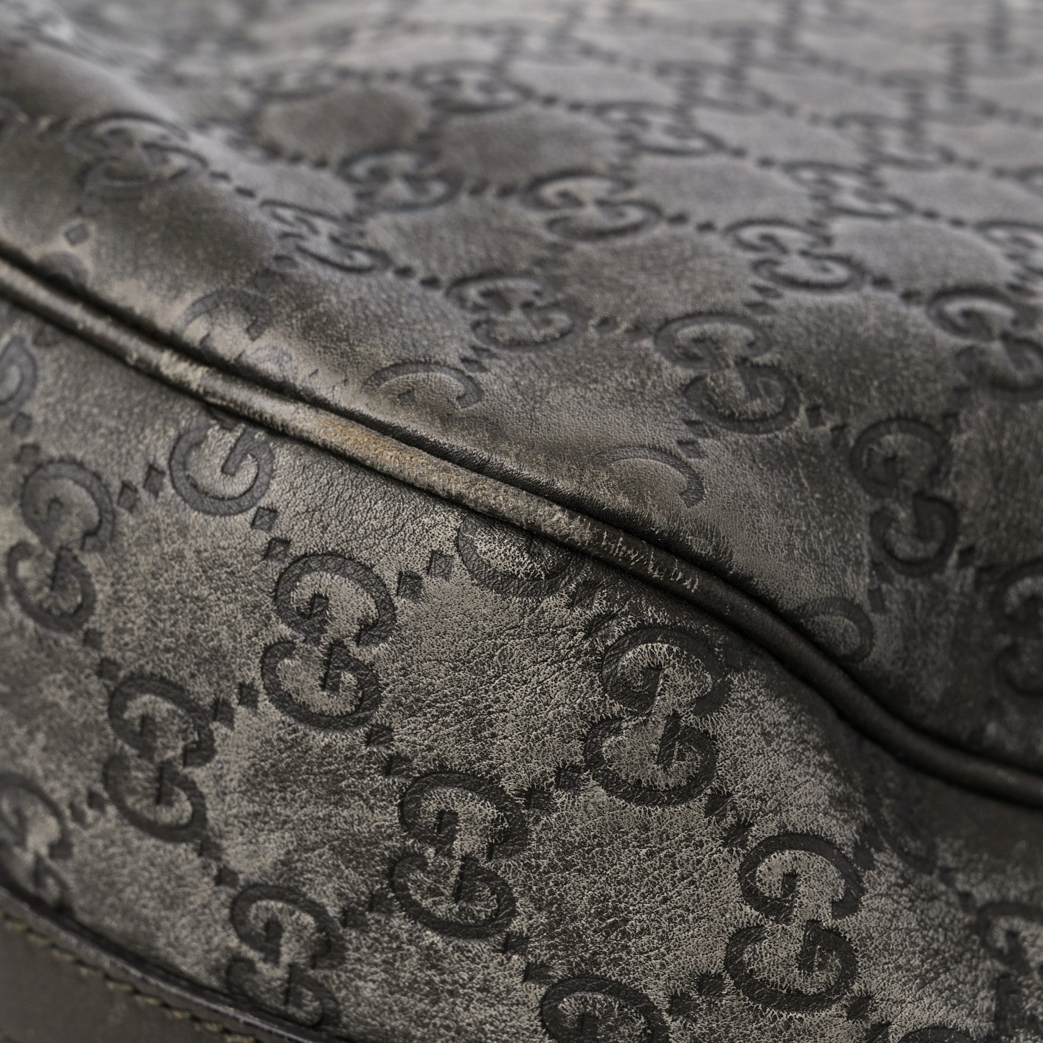 Gucci Guccissima Large GG Twins Hobo Olive Green 10 of 19