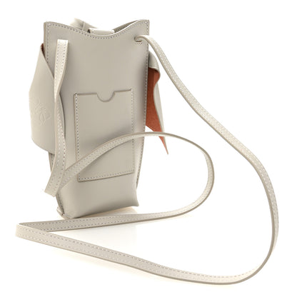 Loewe Calfskin Bunny Pouch Crossbody Bag Ghost 3 of 10