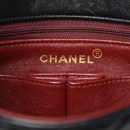 Chanel Lambskin Quilted Small Single Flap Black 6 of 10
