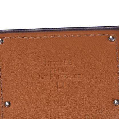 Hermes Shiny Alligator Kelly Dog Extreme Bracelet S Rose Shocking 3 of 6