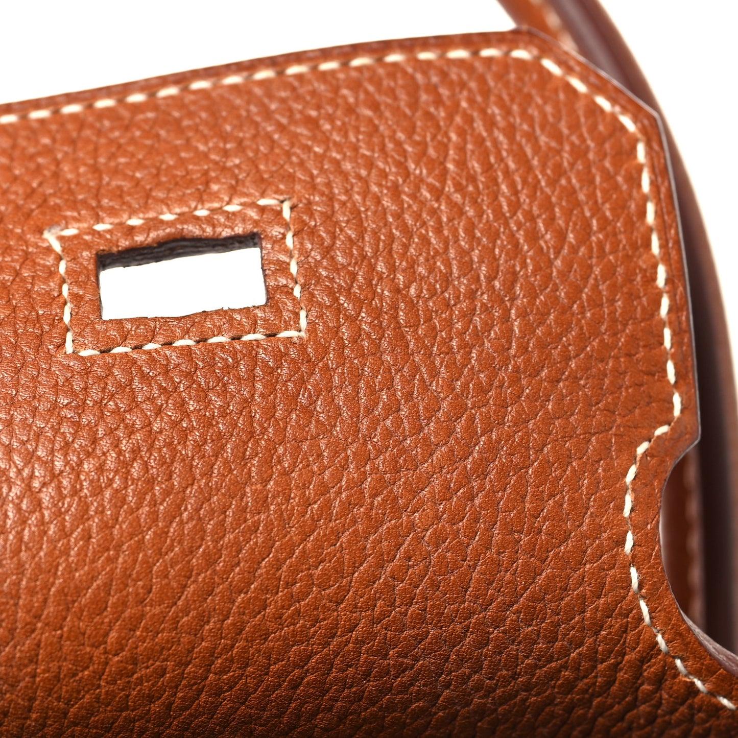 Natural Barenia Faubourg Birkin 30 Fauve