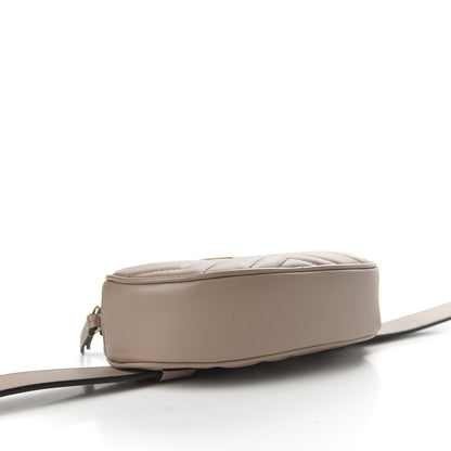 Gucci Calfskin Matelasse GG Marmont Belt Bag 65 26 Porcelain Rose 4 of 8