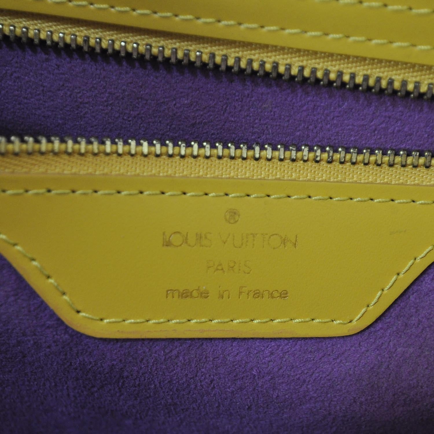 Louis Vuitton Epi Saint Jacques Long Straps Yellow 7 of 8
