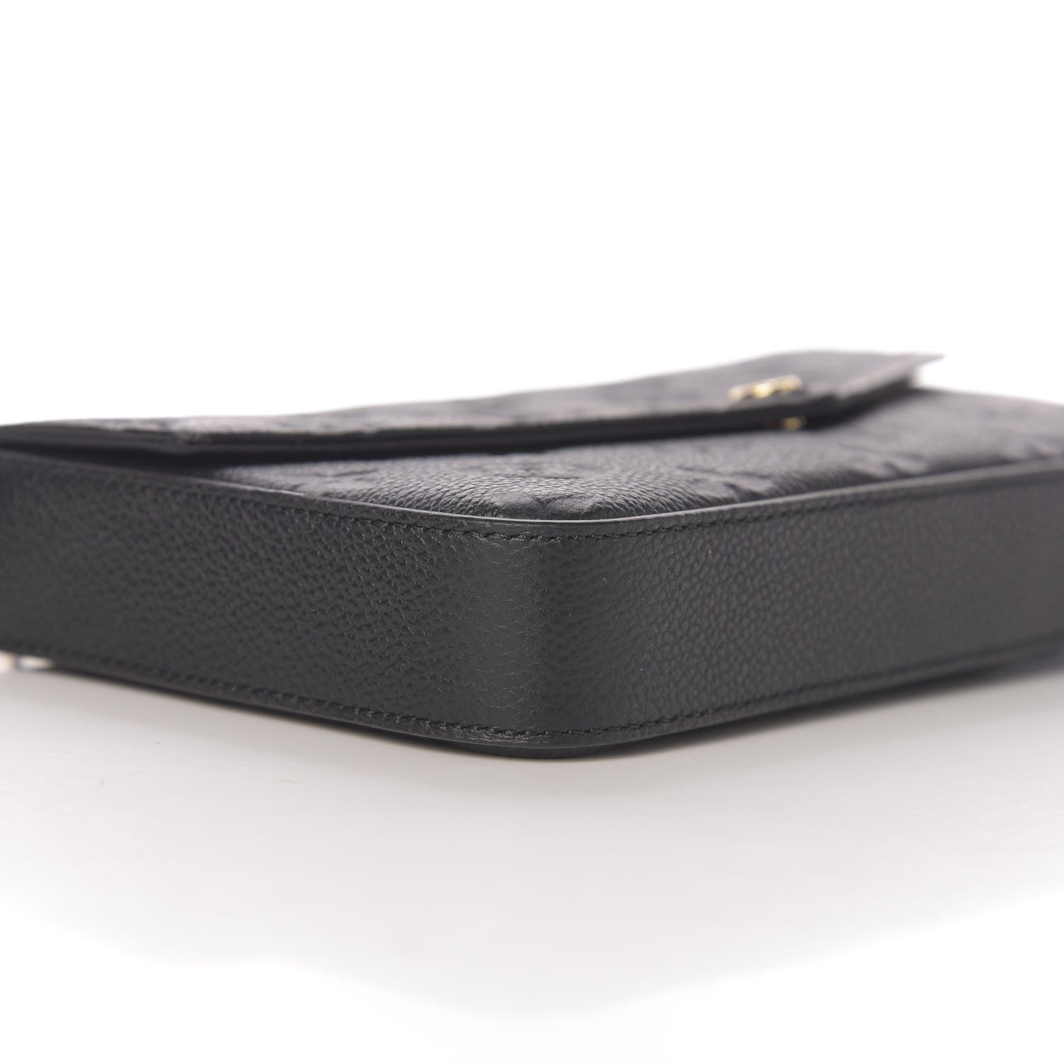 Louis Vuitton Empreinte Pochette Felicie Chain Wallet Black 7 of 10