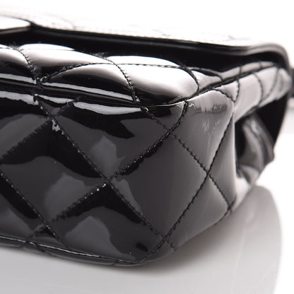 Chanel Patent Quilted Small Coco Shine Flap Black 10 of 11