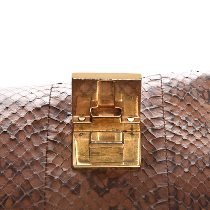 Celine Python Calfskin Large Trapeze 8 of 8