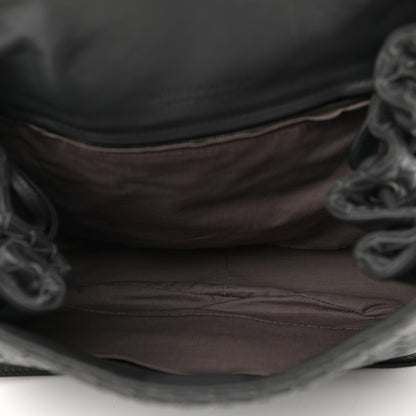 Bottega Veneta Nappa Intrecciato Message Bag Grey 5 of 11