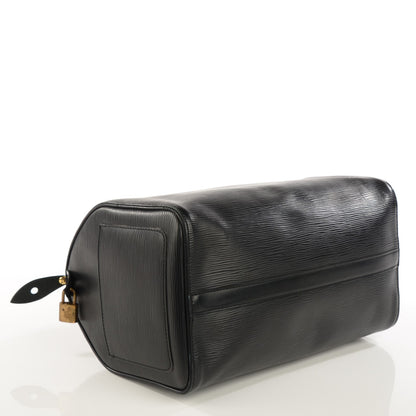 Louis Vuitton Epi Speedy 30 Black 4 of 7