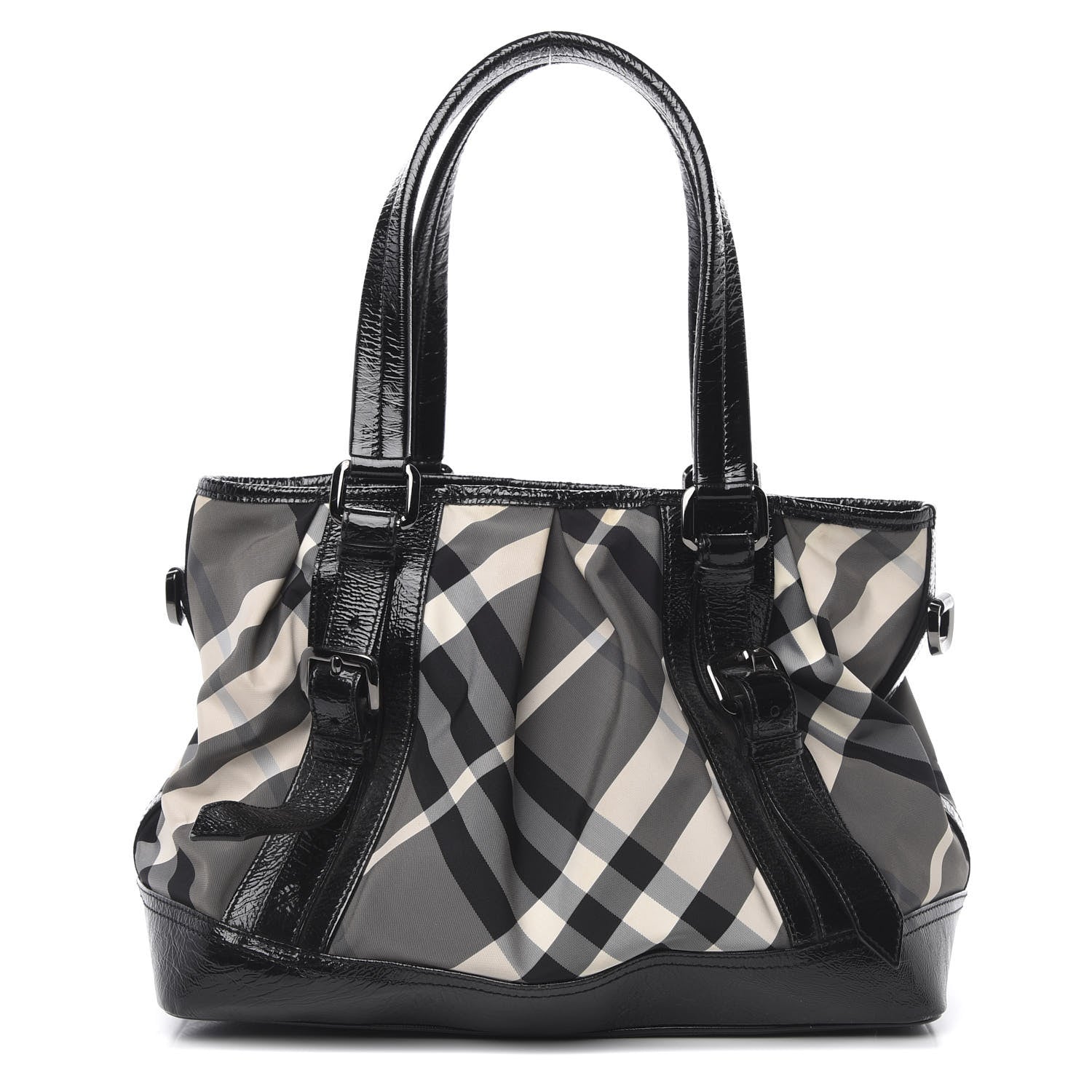 Burberry Nylon Beat Check Lowry Black 1 of 14
