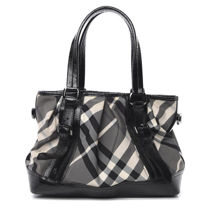 Burberry Nylon Beat Check Lowry Black 1 of 14