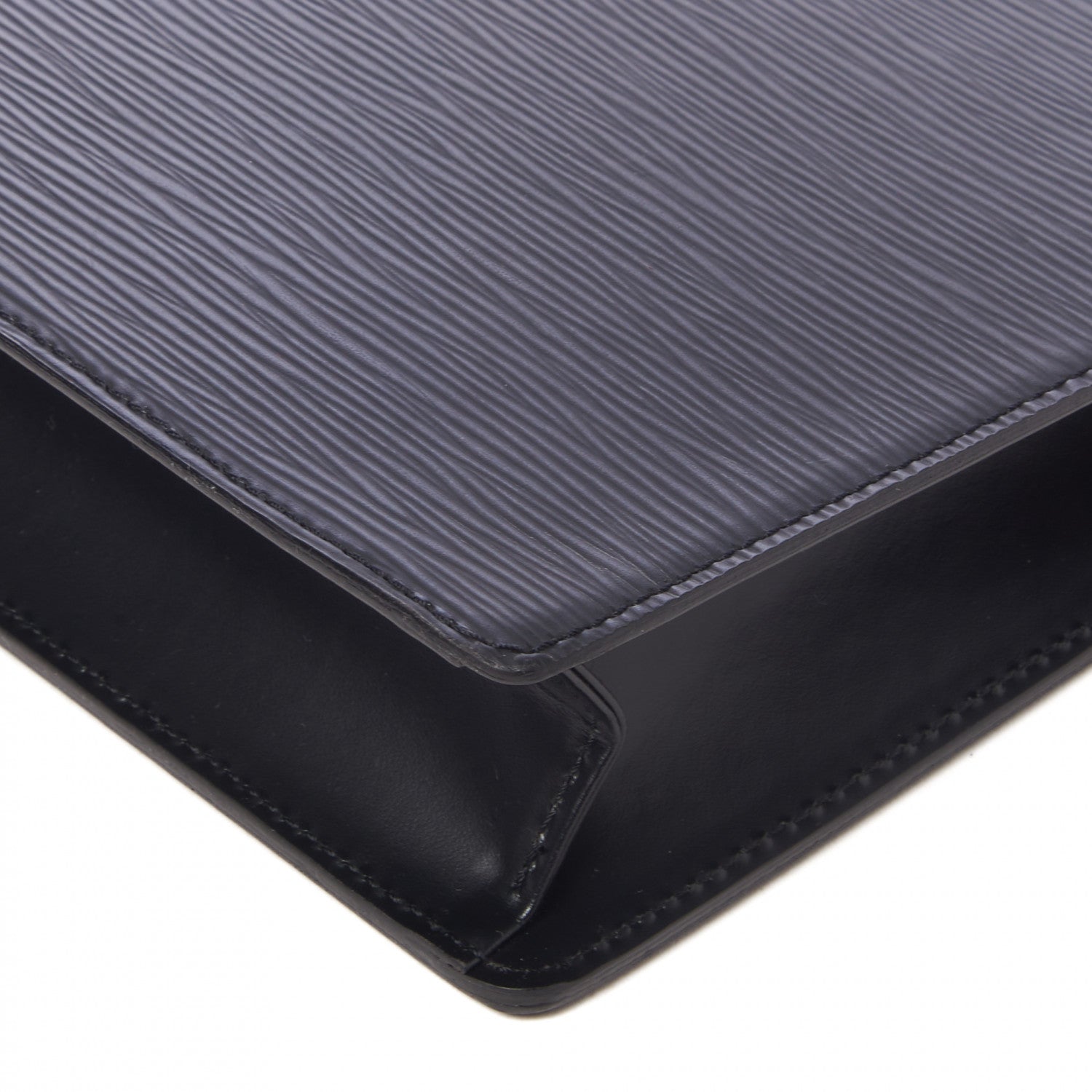 Louis Vuitton Epi Pochette Homme Clutch Black 4 of 8