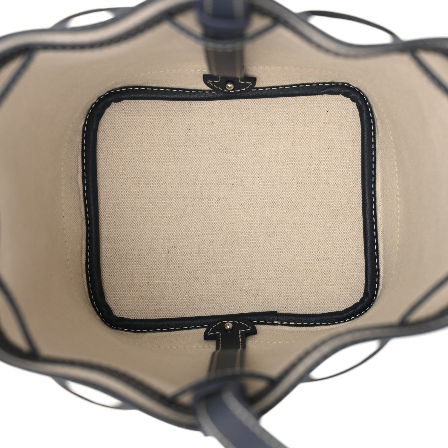 Goyard Goyardine Petit Flot Bucket Bag PM Navy 5 of 9