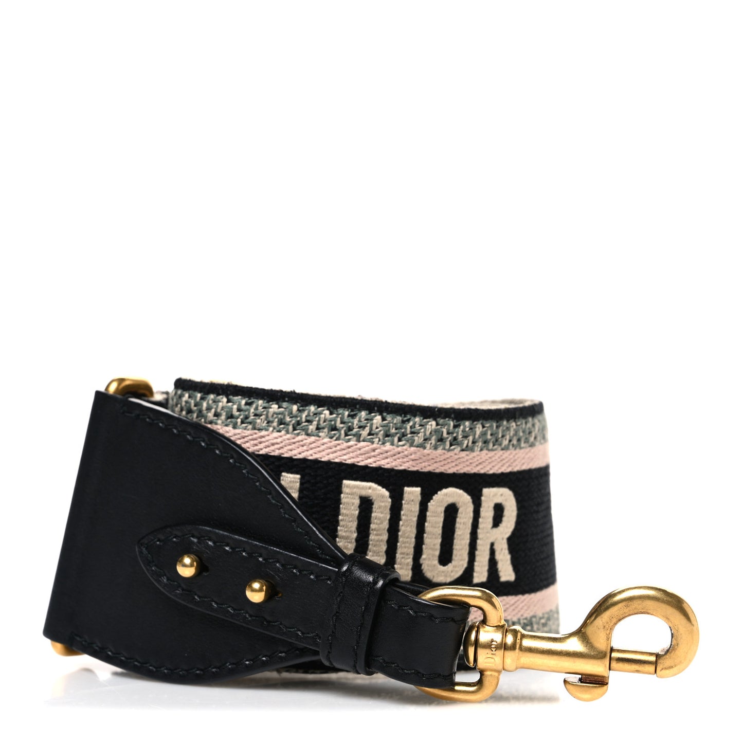 Canvas Embroidered Shoulder Strap Rose Multicolor
