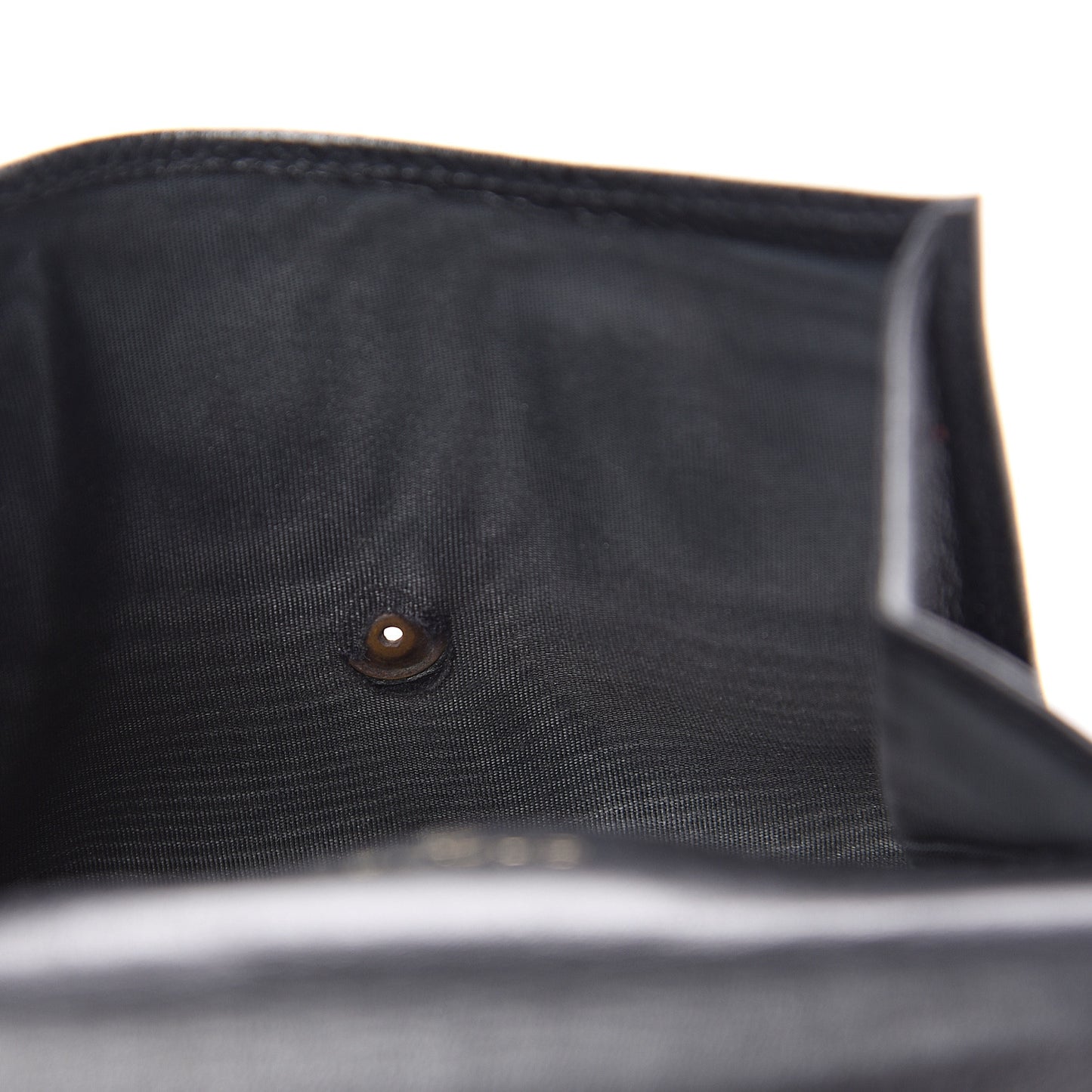 Caviar Timeless CC Compact Flap Wallet Black