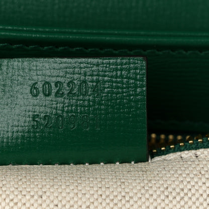 Gucci Azalea Calfskin Horsebit 1955 Shoulder Bag New Shamarock Emerald 7 of 10
