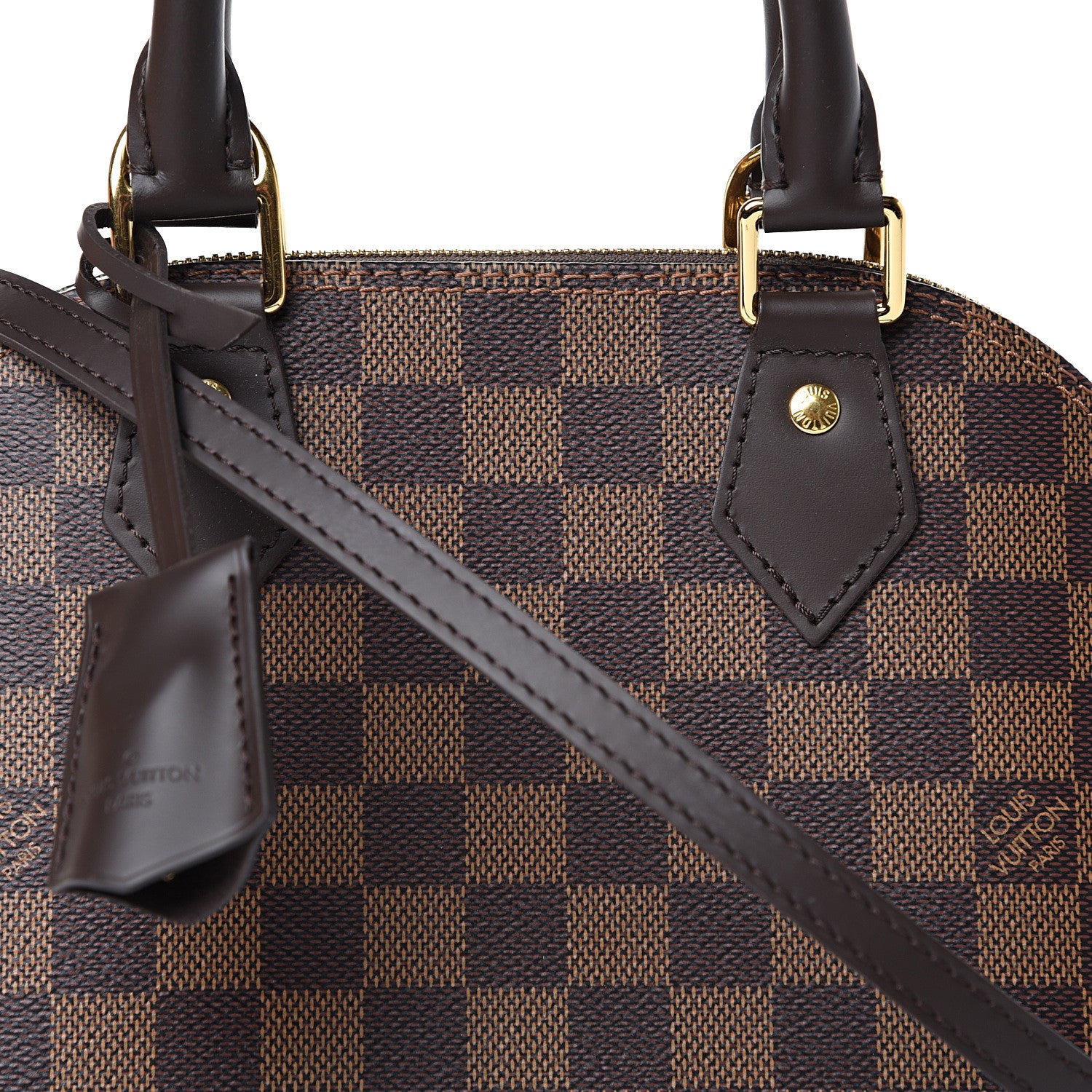 Louis Vuitton Damier Ebene Alma BB 7 of 12