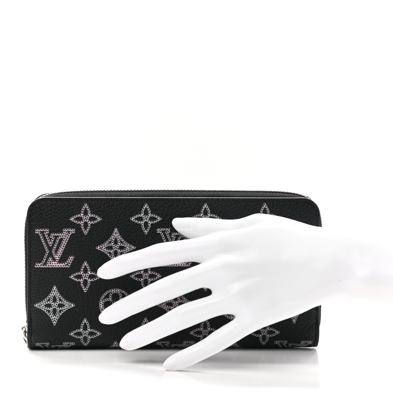Louis Vuitton Mahina Flight Mode Zippy NM Wallet Black 2 of 8
