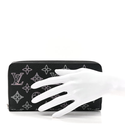 Louis Vuitton Mahina Flight Mode Zippy NM Wallet Black 2 of 8