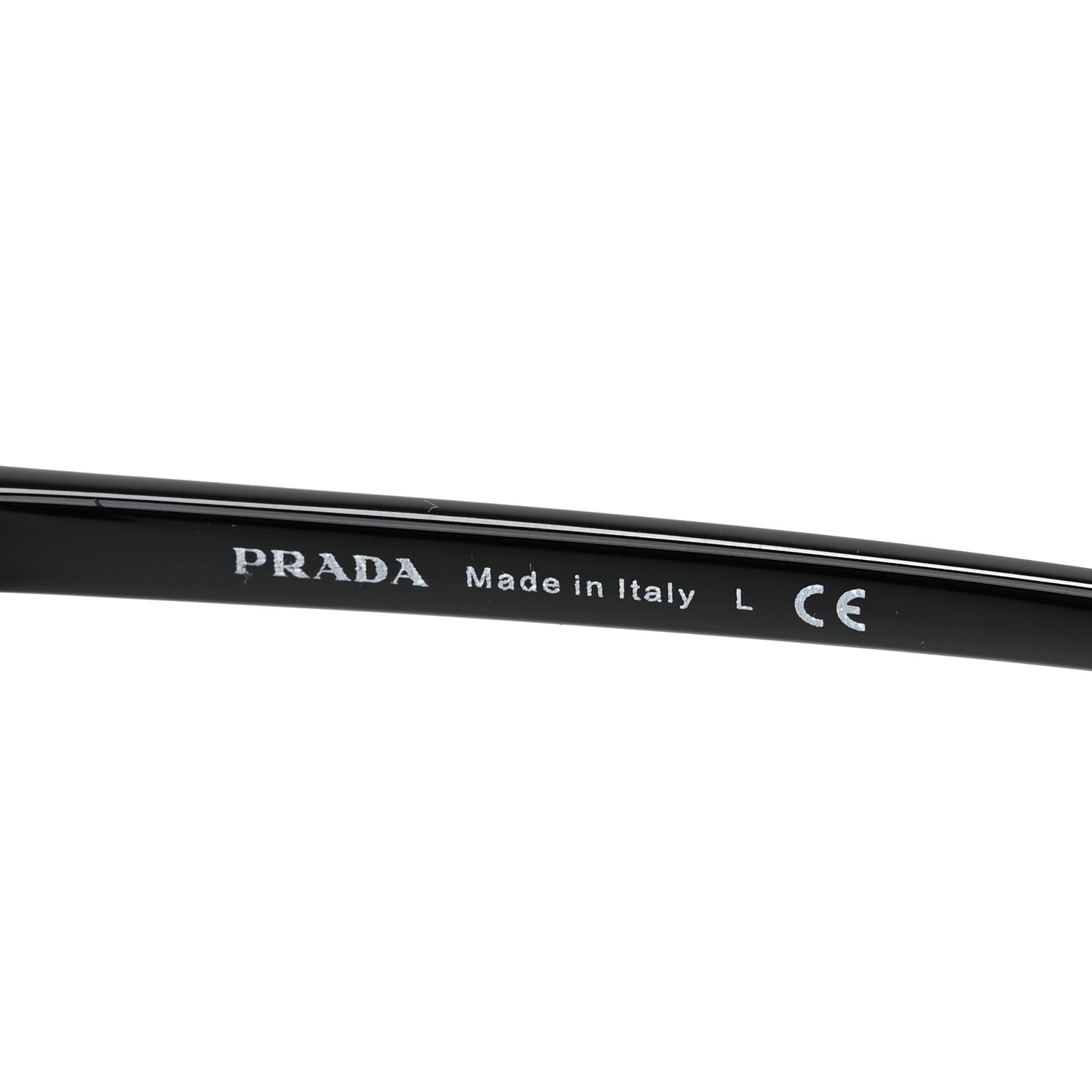Prada Acetate Cat Eye Sunglasses SPR 01V Black 6 of 7