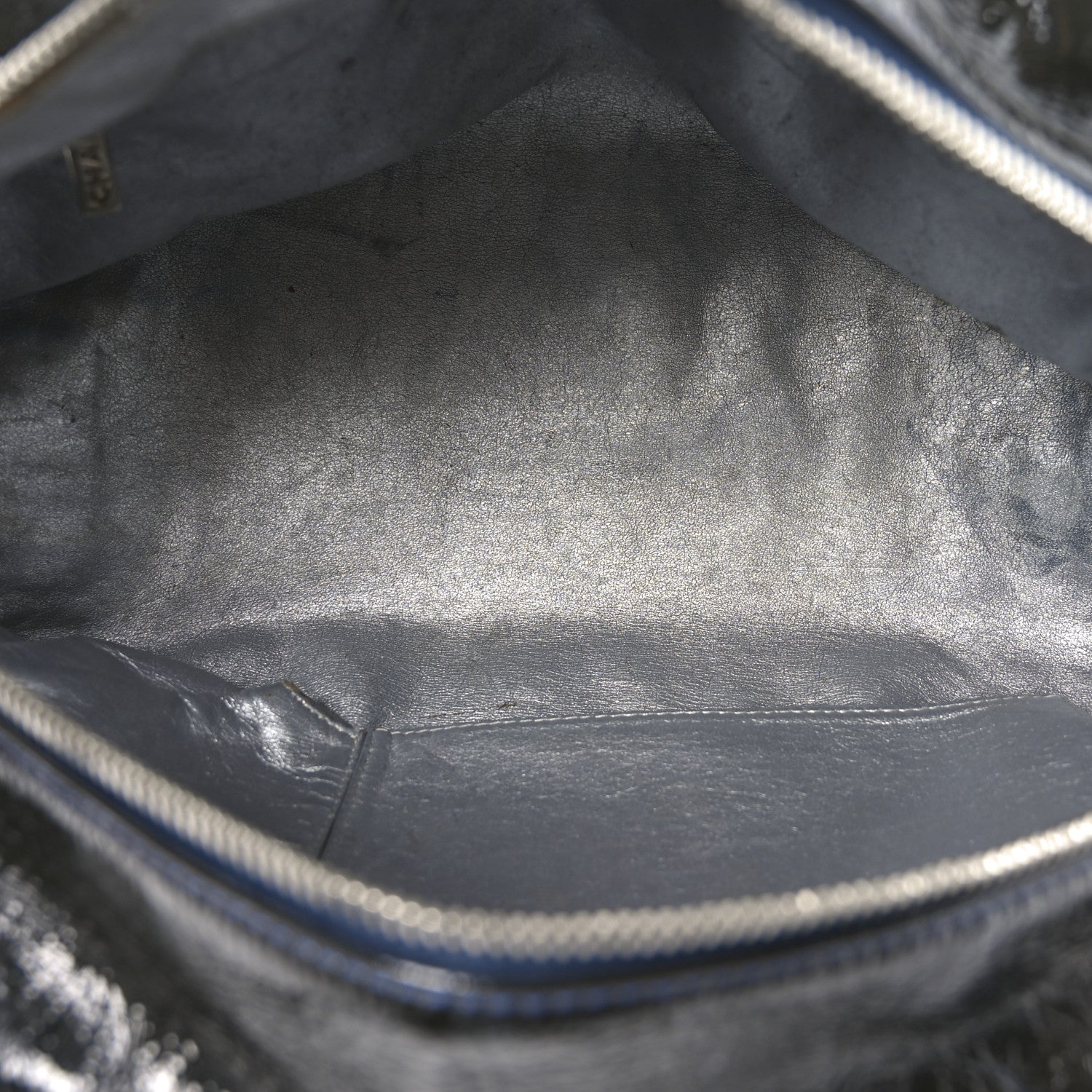 Chanel Patent Medium Luxe Ligne Bowler Black 5 of 11