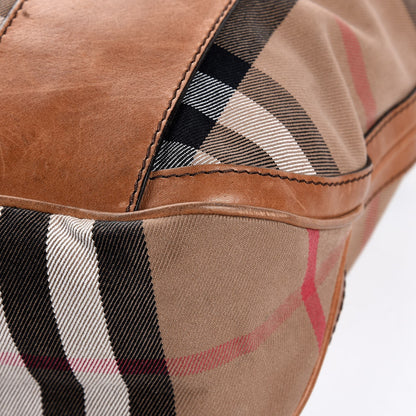 Burberry House Check Large Tote Brown 14 of 15