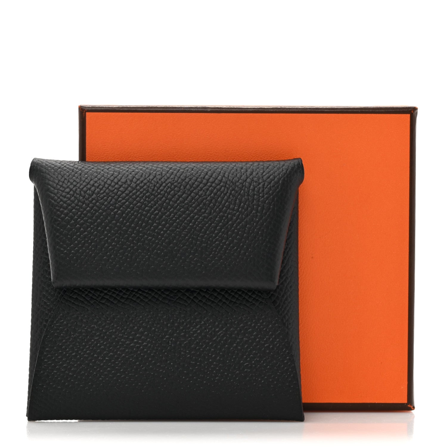 Hermes Epsom Bastia Coin Purse Black 8 of 8