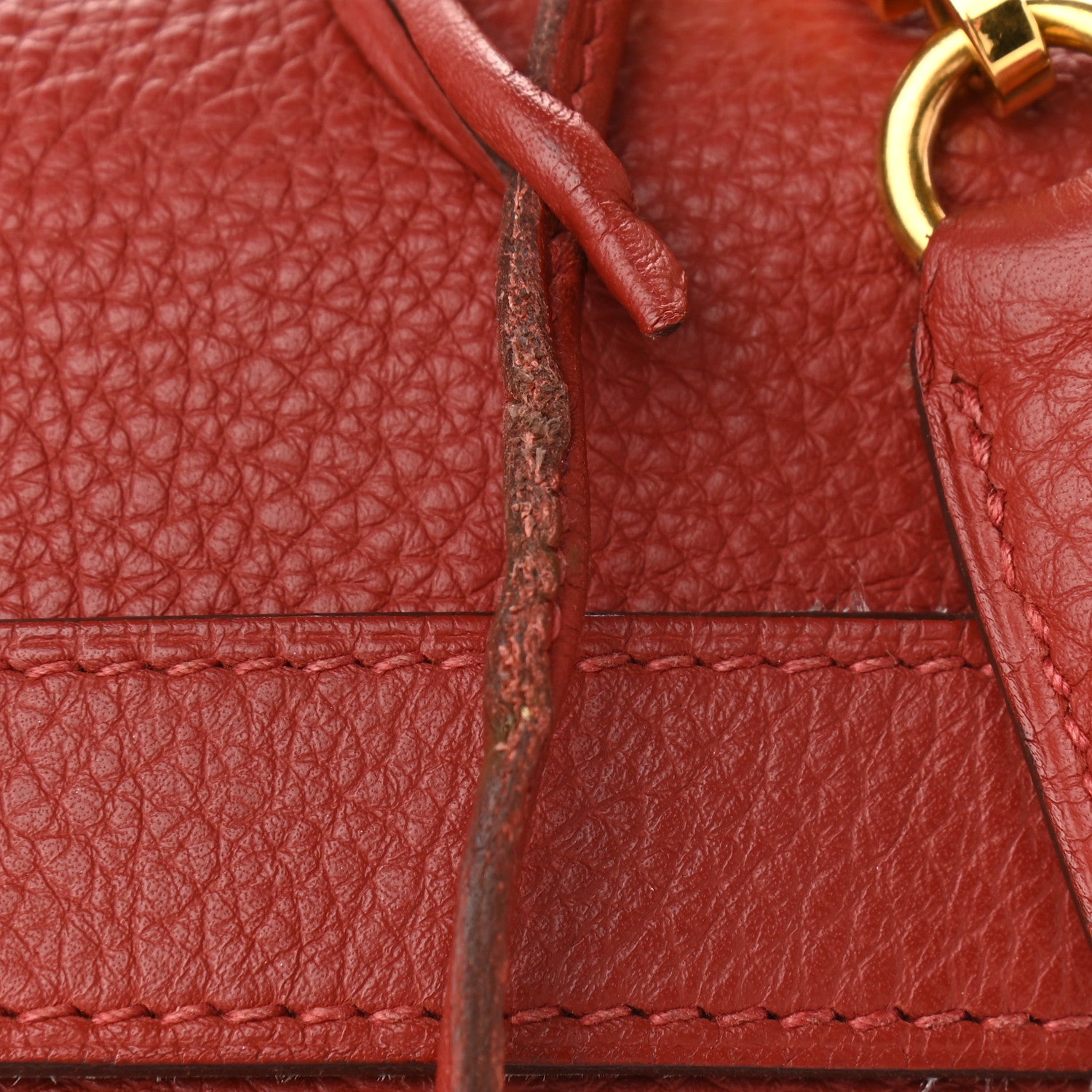 Hermes Togo Kelly Retourne 40 Rouge Venetian 14 of 17