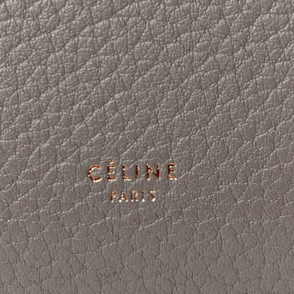 Celine Crisped Calfskin Small Tie Knot Tote Medium Grey 7 of 7