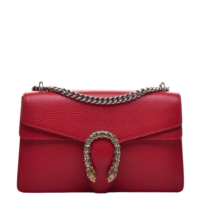 Gucci Dollar Calfskin Swarovski Crystal Small Dionysus Shoulder Bag Hibiscus Red 1 of 9