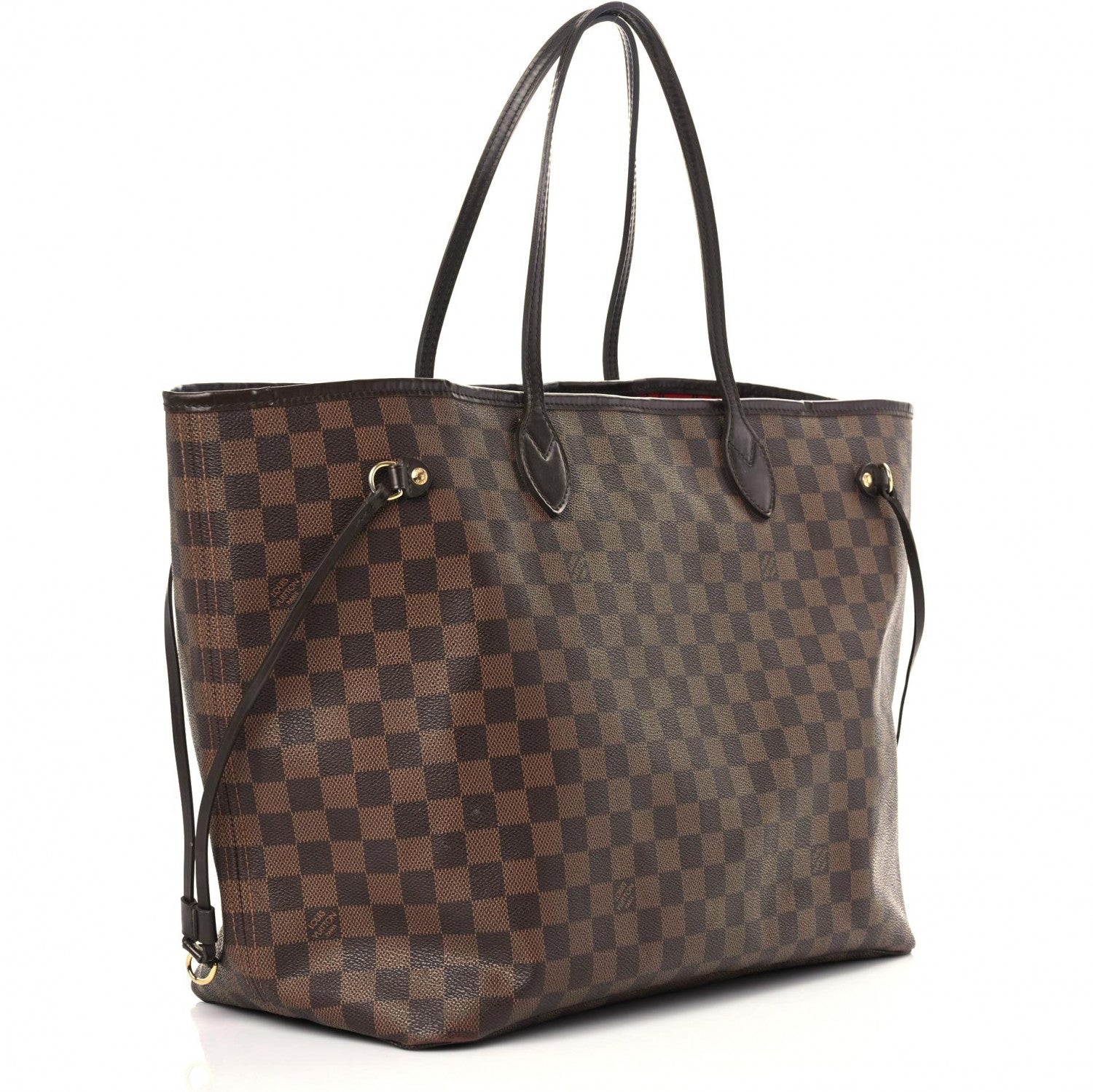 Louis Vuitton Damier Ebene Neverfull GM 3 of 24